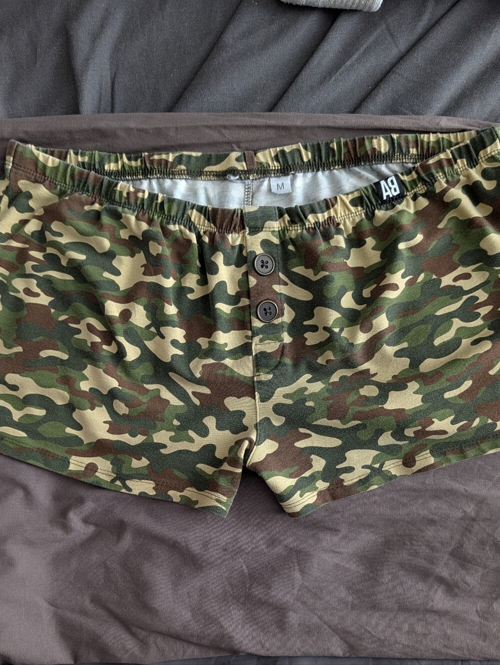 Camouflage Print Men's Boxers